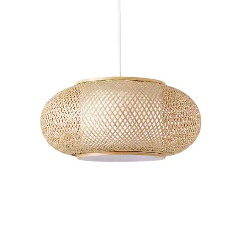 Suspension KAZACAGE – bambou, E27 – vue 1