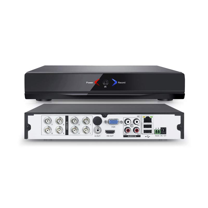 Enregistreur DVR 8 canaux KZ-AHR008NA – 5 en 1, 1080N