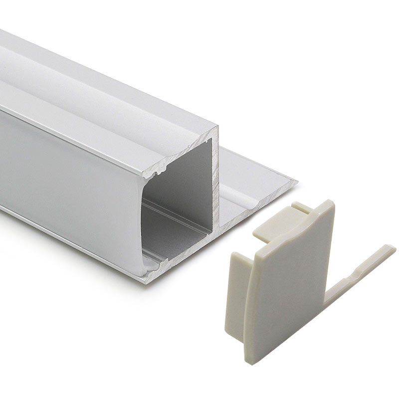 Profilé aluminium pour ruban LED LSP24.5-45 – vue 1