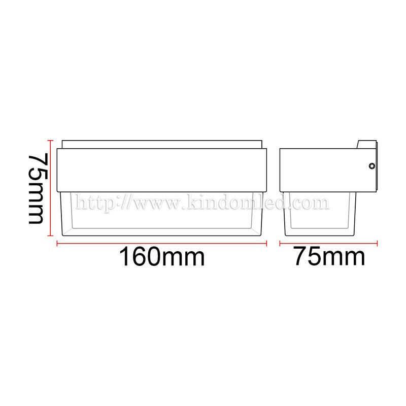 Applique murale extérieure LED KAZACOP G01 – 3 W – vue 5
