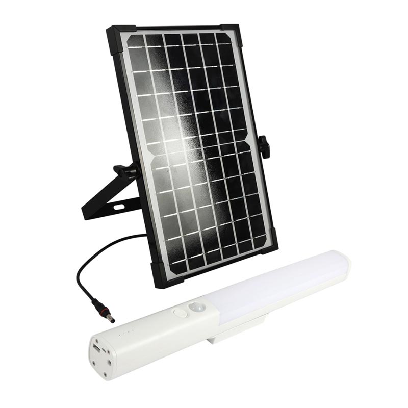 Réglette LED solaire KAZALEAD – étanche, 10 W – vue 1