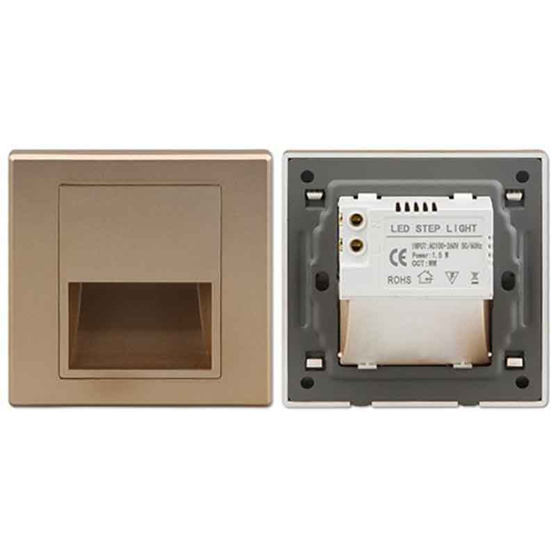 Spot d'escalier encastrable intérieur KAZASTEP LSL1901C – 1,5 W – vue 3