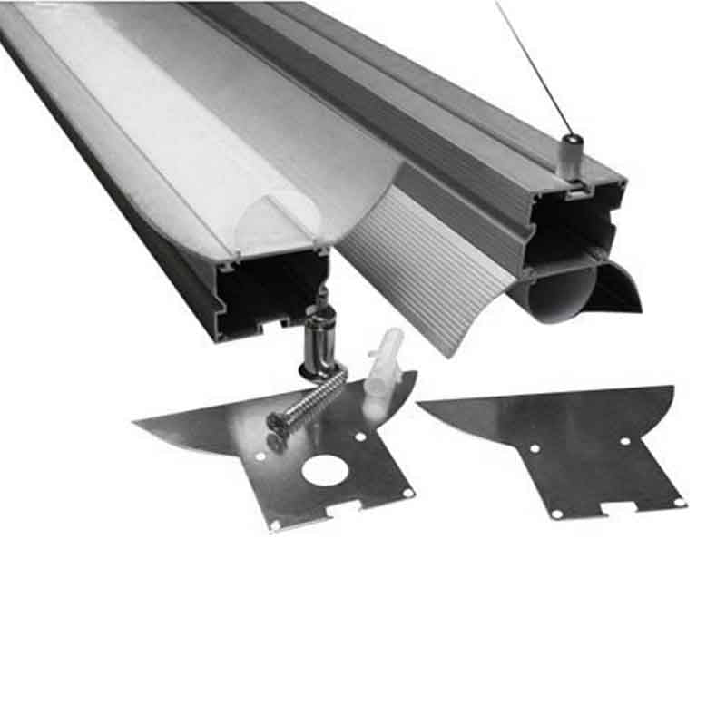 Profilé aluminium pour ruban LED LSP93-59 – vue 1