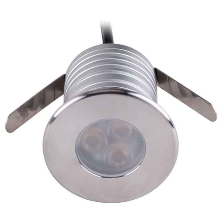 Spot encastré au sol LED KAZAUND DMX10 – IP68, 3 W, 12-24 V – vue 2
