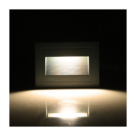 Spot d'escalier encastrable extérieur KAZASTEP LSL19IP22H – 3 W – vue 2