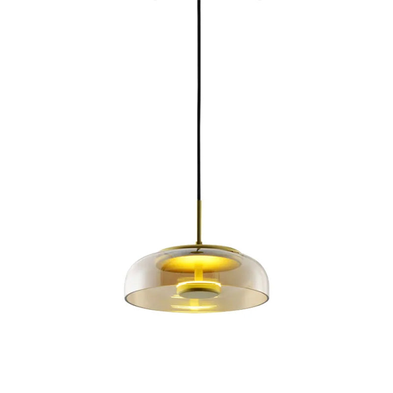 Suspension LED KAZASPEAKER – verre, 6 W – vue 1