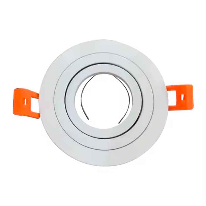 Collerette ronde SLF225R pour spot GU10 – Ø 91 mm – vue 2