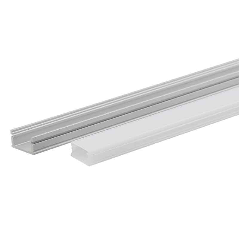 Profilé aluminium pour ruban LED LSP19/28-10 – en saillie, encastrable – vue 7