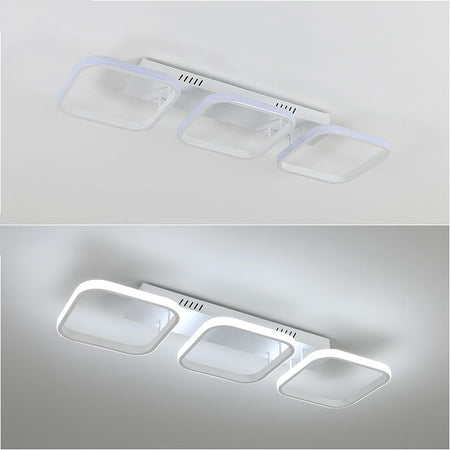 Plafonnier LED KAZAHALO S – carré, 16 W – vue 3