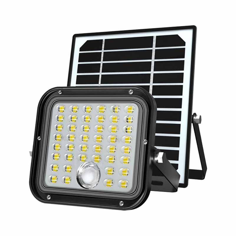 Projecteur extérieur solaire KAZACUBE – vue 1