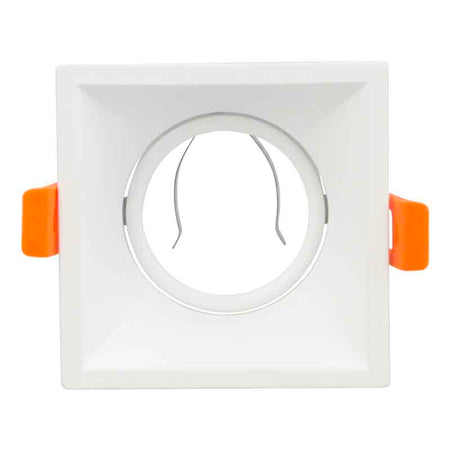 Collerette carrée SLF200S pour spot GU10 – 89 × 89 mm – vue 4