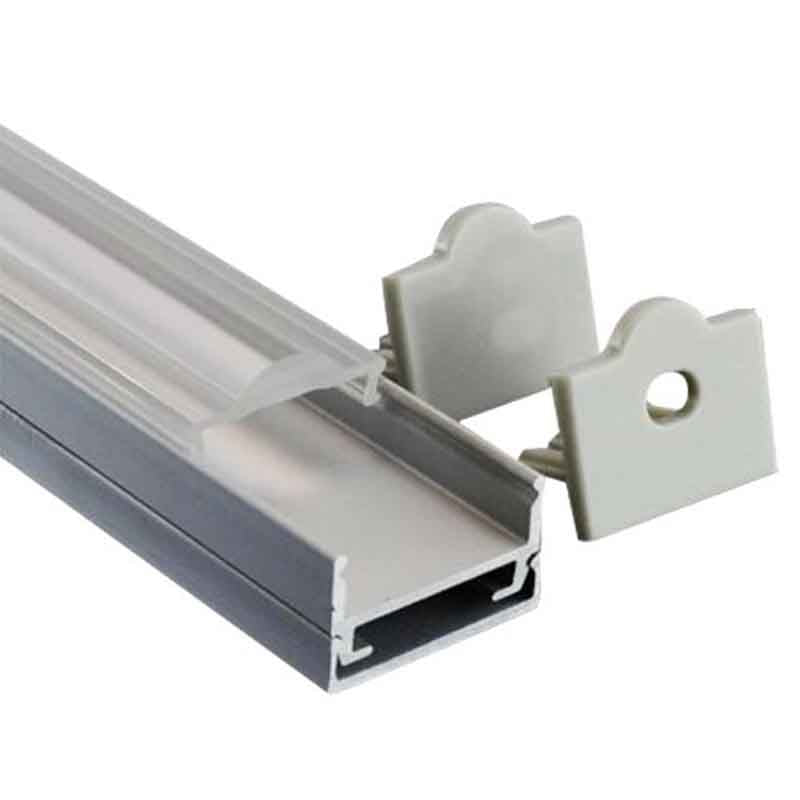 Profilé aluminium pour ruban LED LSP19.5-16 – vue 1