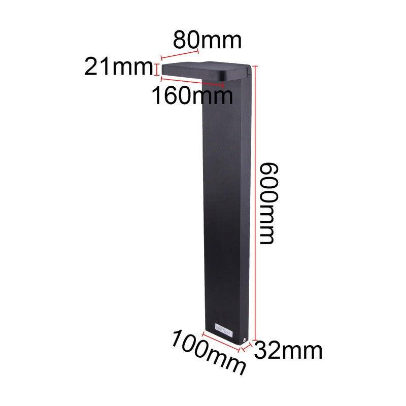 Borne extérieure LED KAZATOP S – 7 W – vue 3