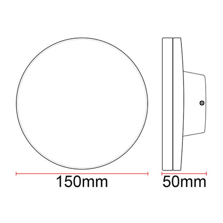 Applique murale extérieure KAZASUN R – ronde, 12 W – vue 6
