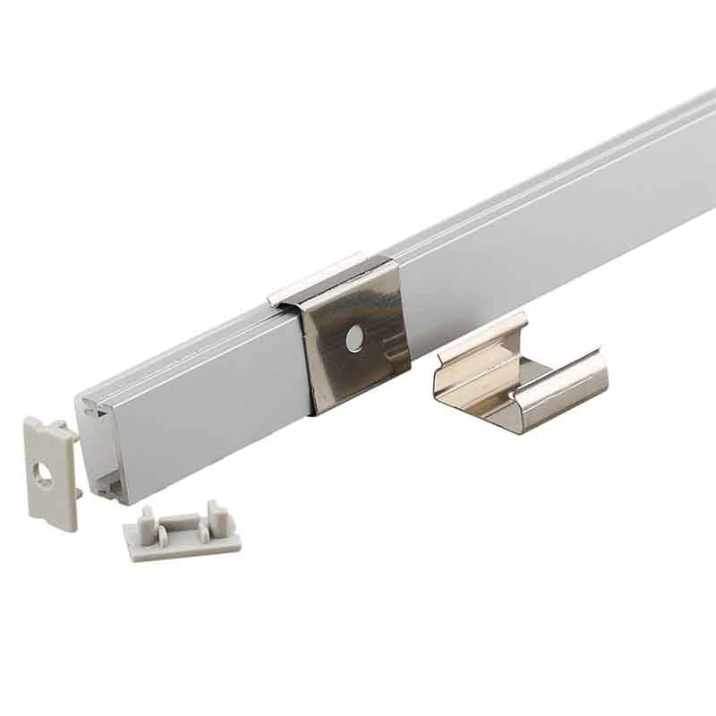 Profilé aluminium pour ruban LED LSP16-09/13 – en saillie, encastrable – vue 4