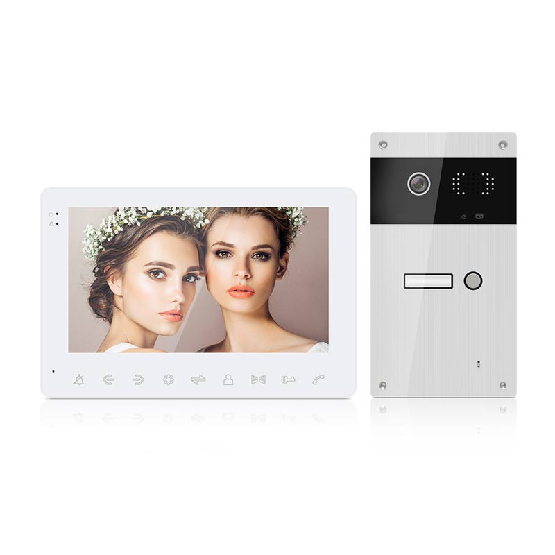 Vidéophone à écran 7" DL-NB82251-1 – blanc, bus, alimentation modulable – vue 1