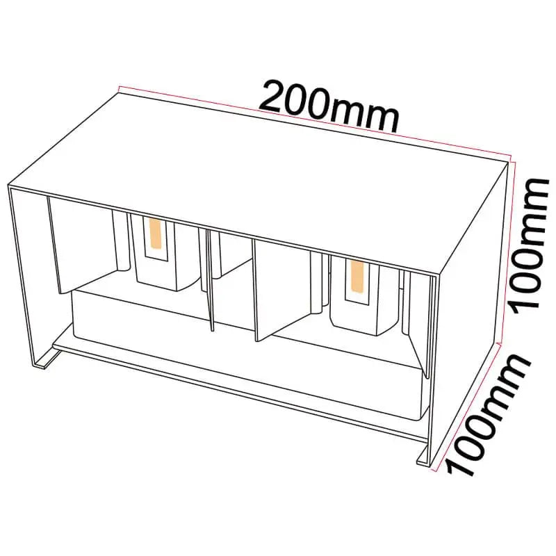 Applique LED KAZABICUBE A245 kazaled