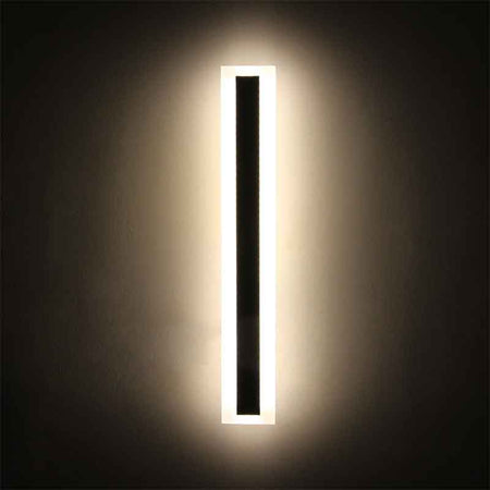 Applique extérieure LED KAZALINEAR C – noir, sans détecteur – vue 2