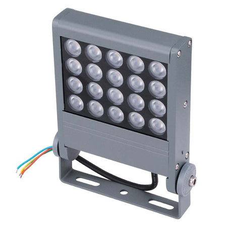 Projecteur de façade LED KAZASQUARE FLS01 – gris, 12 à 72 W – vue 1