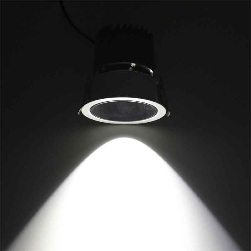 Spot encastrable LED KAZACEIL DL8 – noir, dimmable triac – vue 2