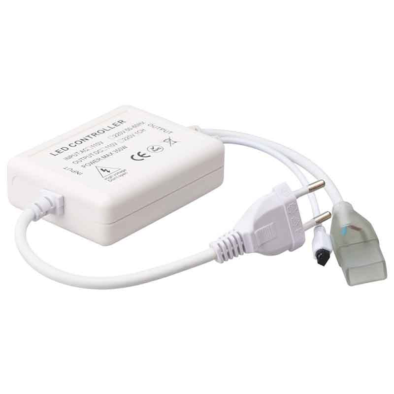 Contrôleur monochrome pour néon flex LED – télécommande IR, 5 A – vue 2