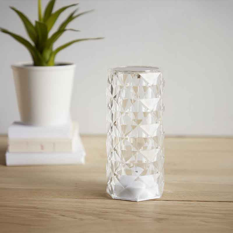 Lampe de chevet KAZADIAMOND – rechargeable USB, 3 W – vue 2