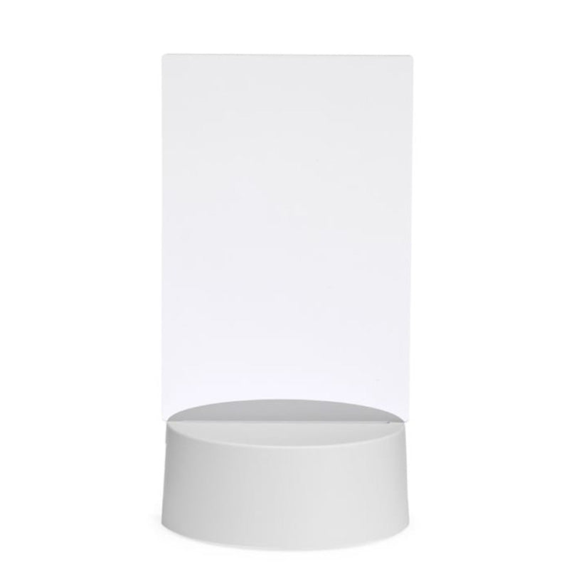 Lampe de chevet KAZASQUARE 1 – acrylique, blanc réglable, 3 W – vue 1