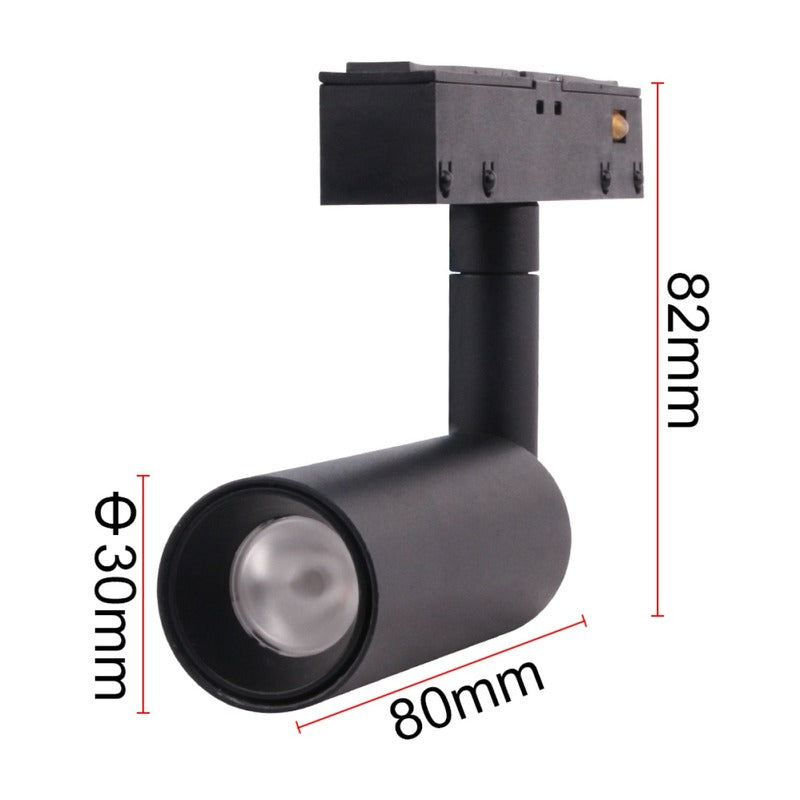 Spot sur rail magnétique LED KAZATRACK M GD – blanc, 6 à 30 W – vue 3