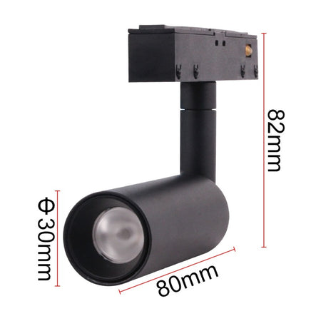 Spot sur rail magnétique LED KAZATRACK M GD – noir, 6 à 30 W – vue 3