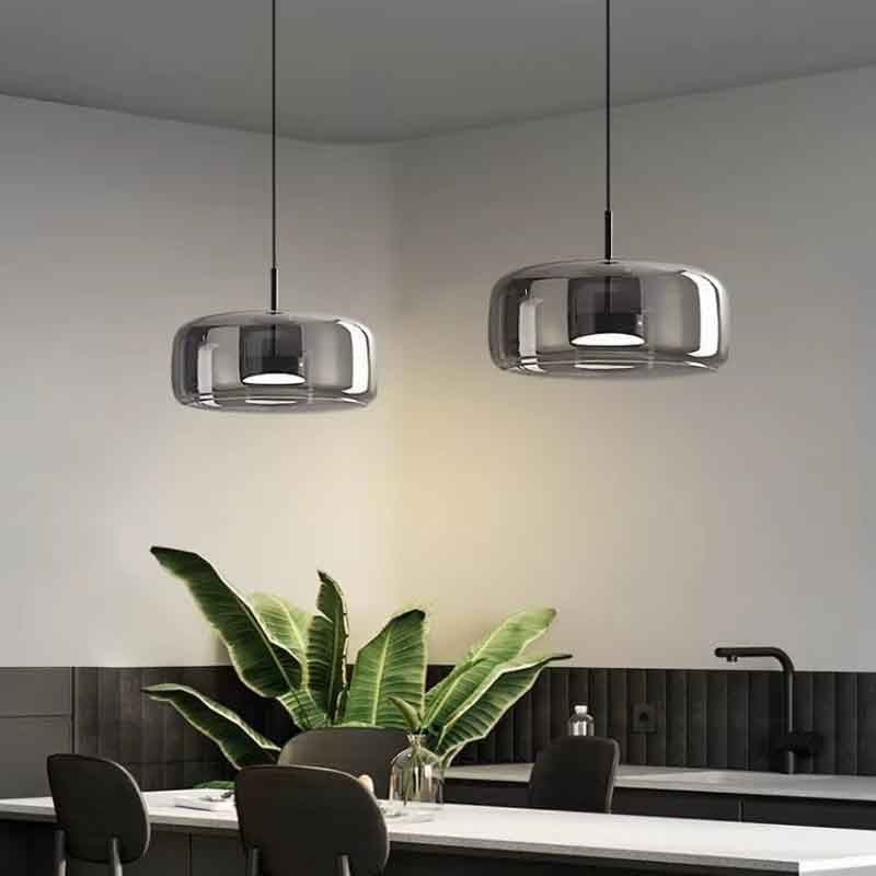 Suspension LED KAZAHALO B – Ø 330 mm, 8 W – vue 5