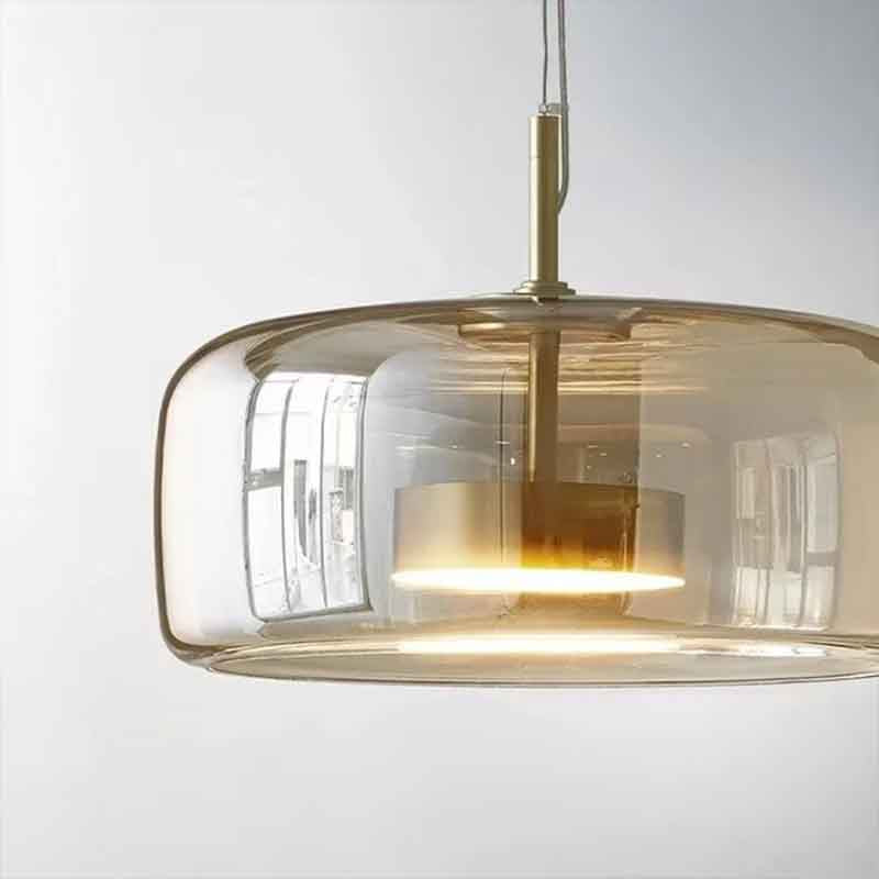 Suspension LED KAZAHALO B – Ø 330 mm, 8 W – vue 3