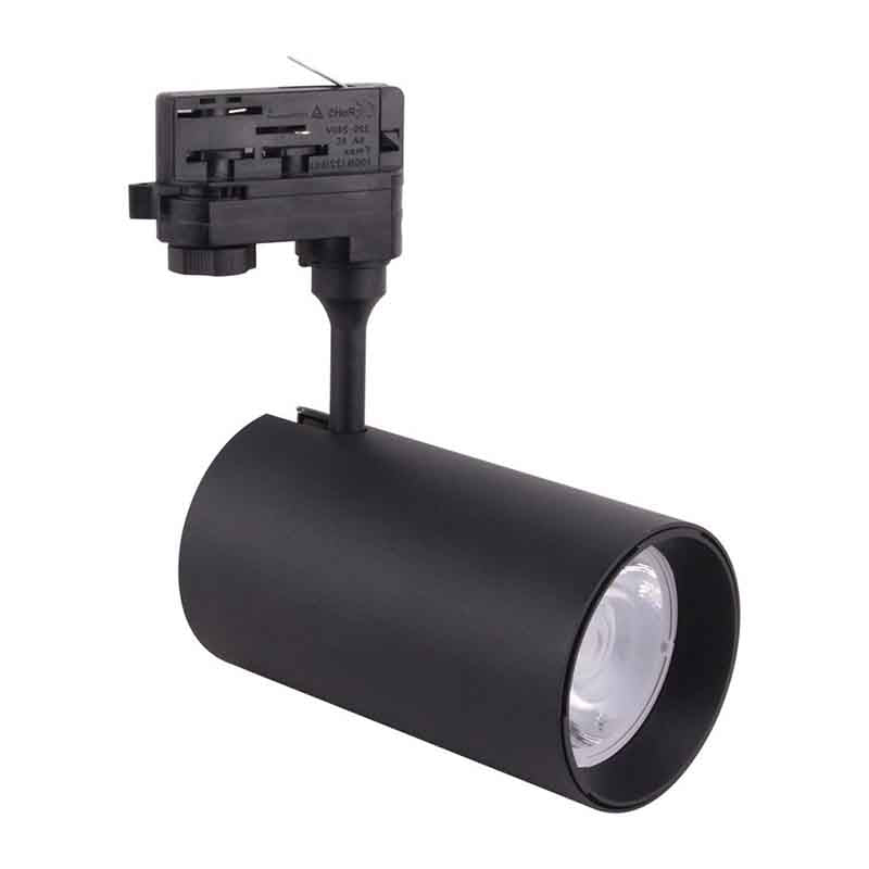 Spot sur rail LED KAZATRACK B – noir – vue 2