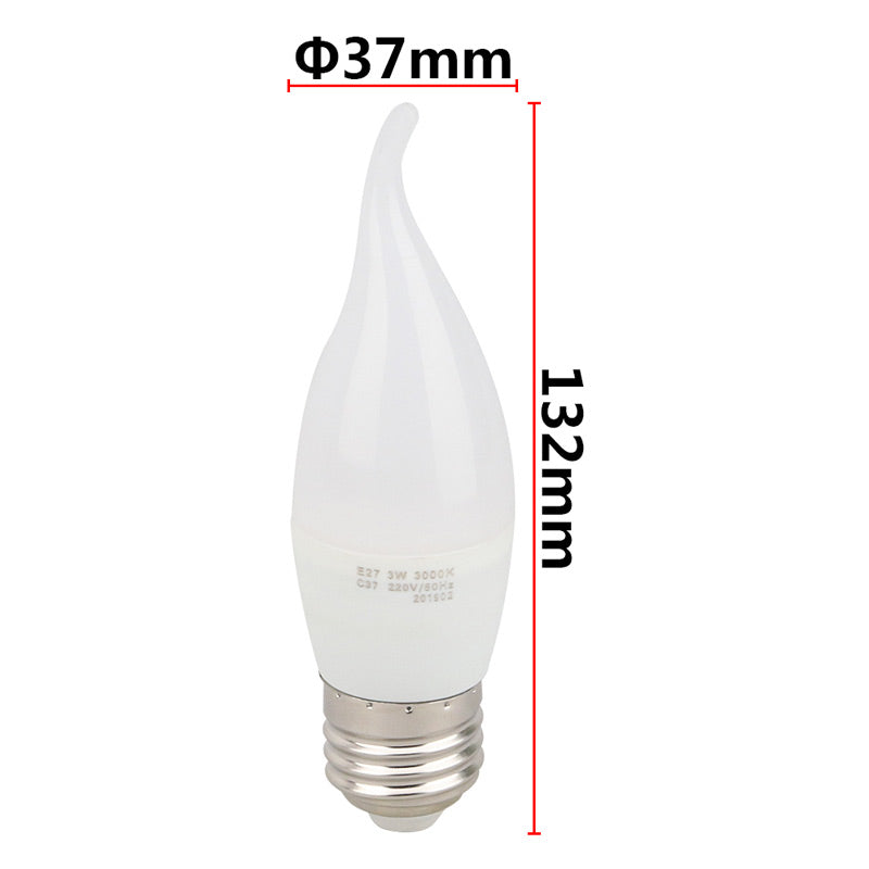 Ampoule LED flamme E14 / E27 KAZABULB Flamme – vue 3