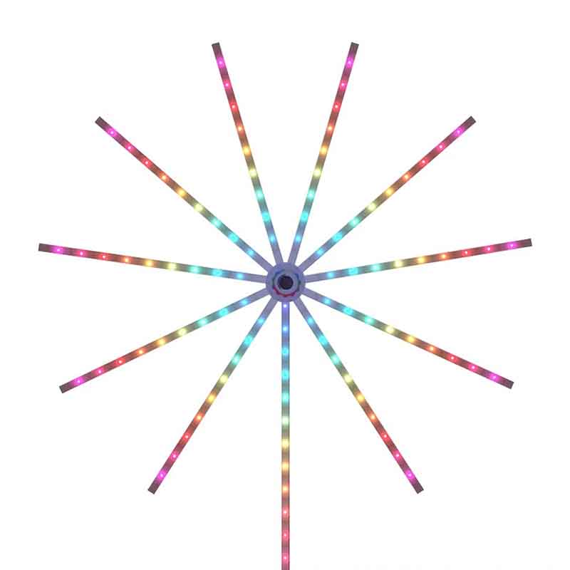 Bandeau lumineux mural KAZAFIRE FW120 – connecté Tuya, multicolore RGB – vue 1