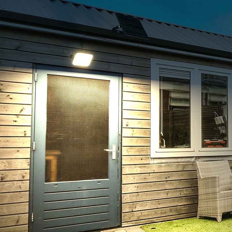 Projecteur extérieur solaire KAZACUBE – vue 4