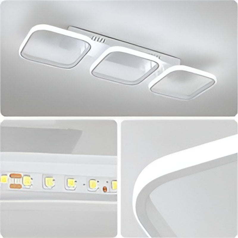 Plafonnier LED KAZAHALO S – carré, 16 W – vue 4
