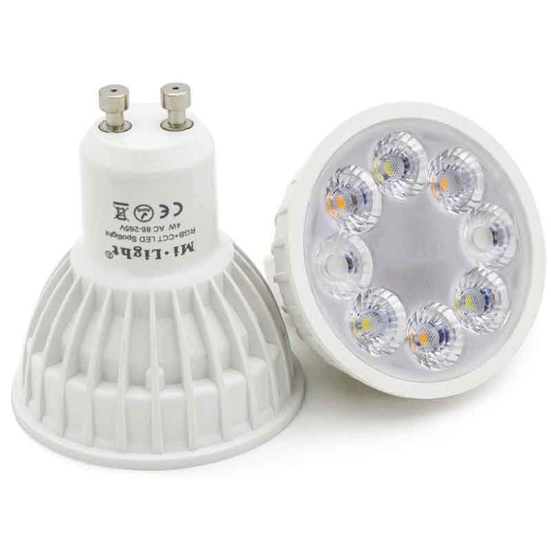 Ampoule LED GU10 ou MR16 KAZASPOT RGB/CCT – multicolore, 4 W – vue 4