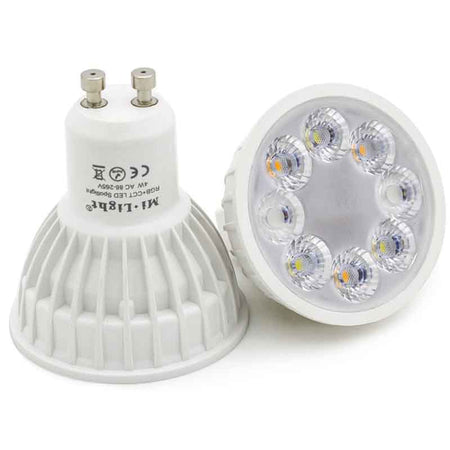 Ampoule LED GU10 ou MR16 KAZASPOT RGB/CCT – multicolore, 4 W – vue 4