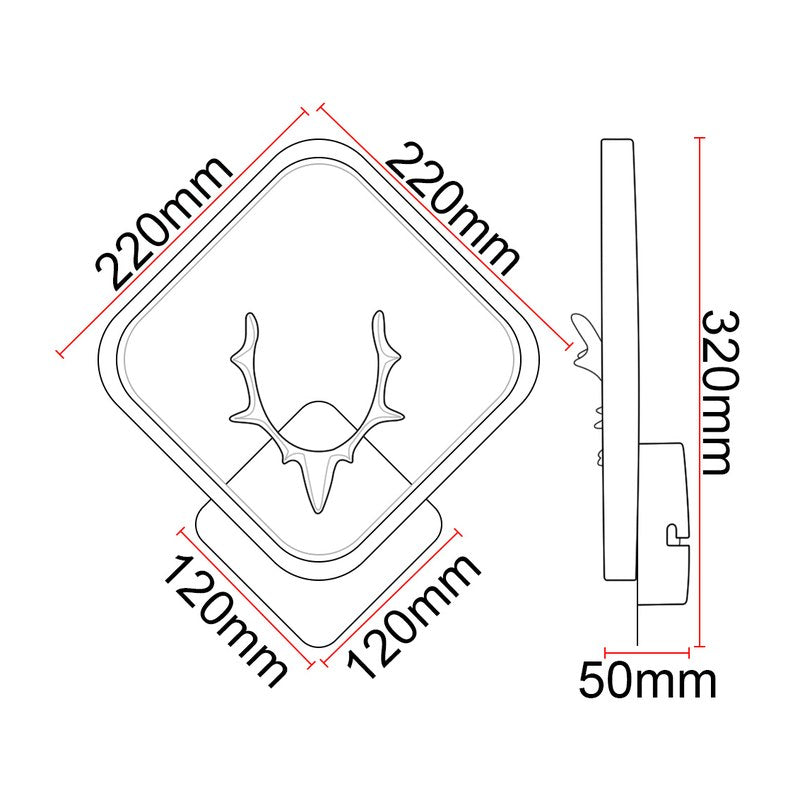 Applique murale LED KAZACOIL ALS02 – 10 W – vue 6