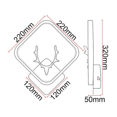 Applique murale LED KAZACOIL ALS02 – 10 W – vue 6
