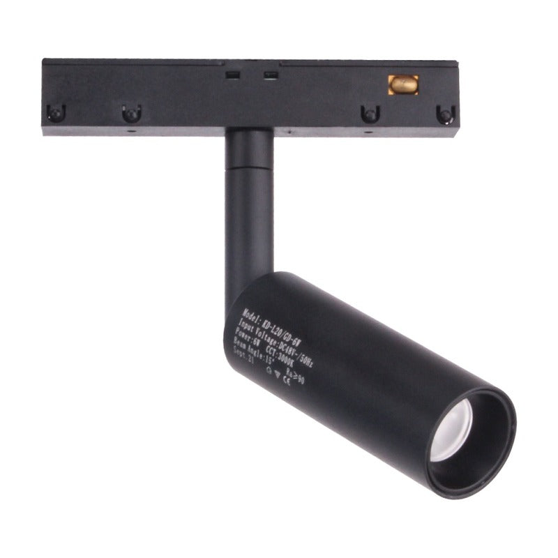 Spot sur rail magnétique LED KAZATRACK M GD – blanc, 6 à 30 W – vue 1