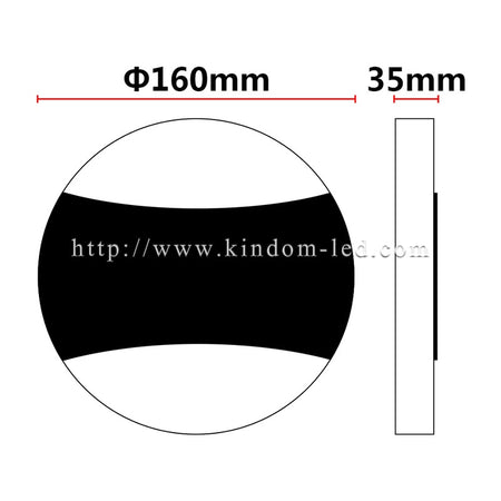 Applique murale LED KAZAMIDMOON – étanche IP65, 6 W – vue 6