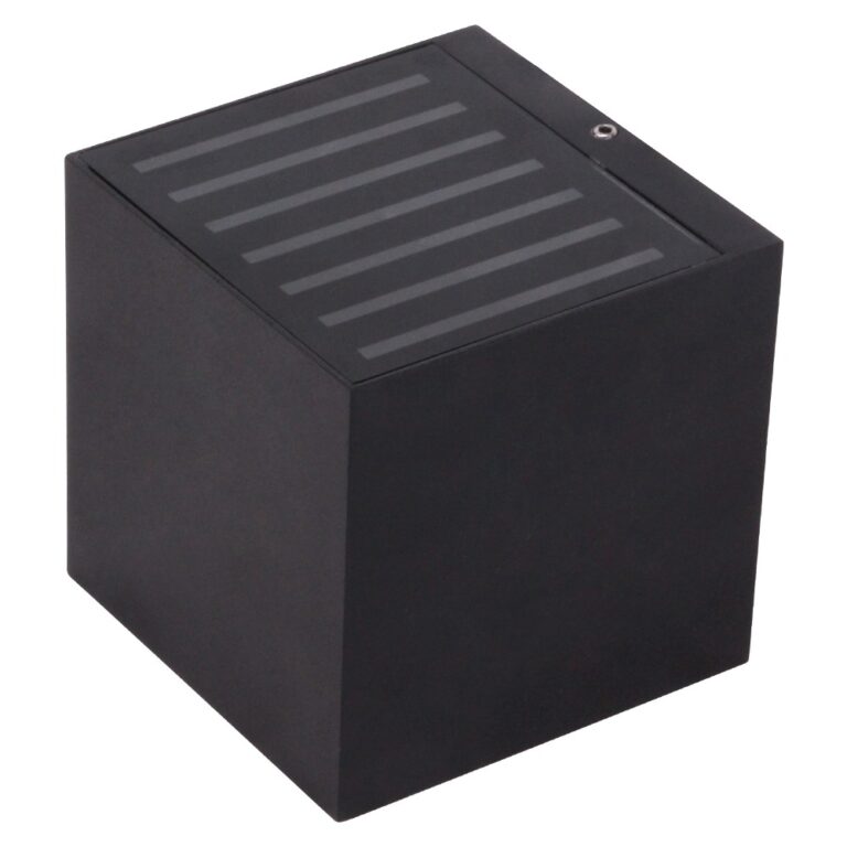 Applique murale extérieure solaire KAZACUBE A102 – 6 W – vue 1
