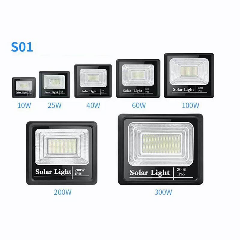 Projecteur extérieur solaire KAZAFLOODSOL S01 – vue 1