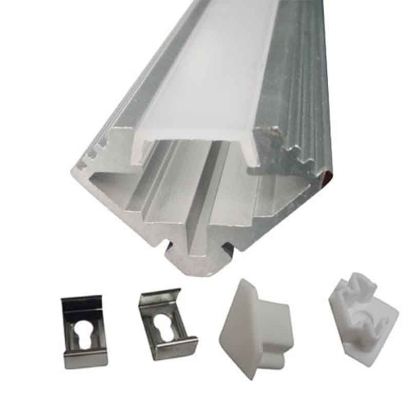 Profilé aluminium pour ruban LED LSP19-09 – vue 3