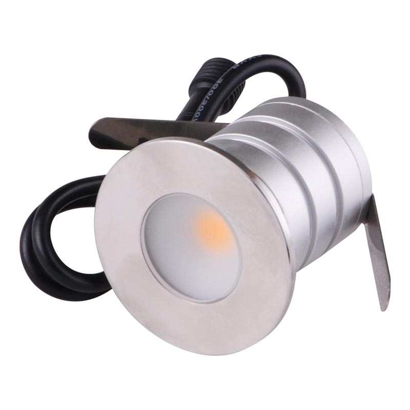 Spot encastré au sol LED KAZAUND DMX06 – IP67, 3 W, 12-24 V – vue 1