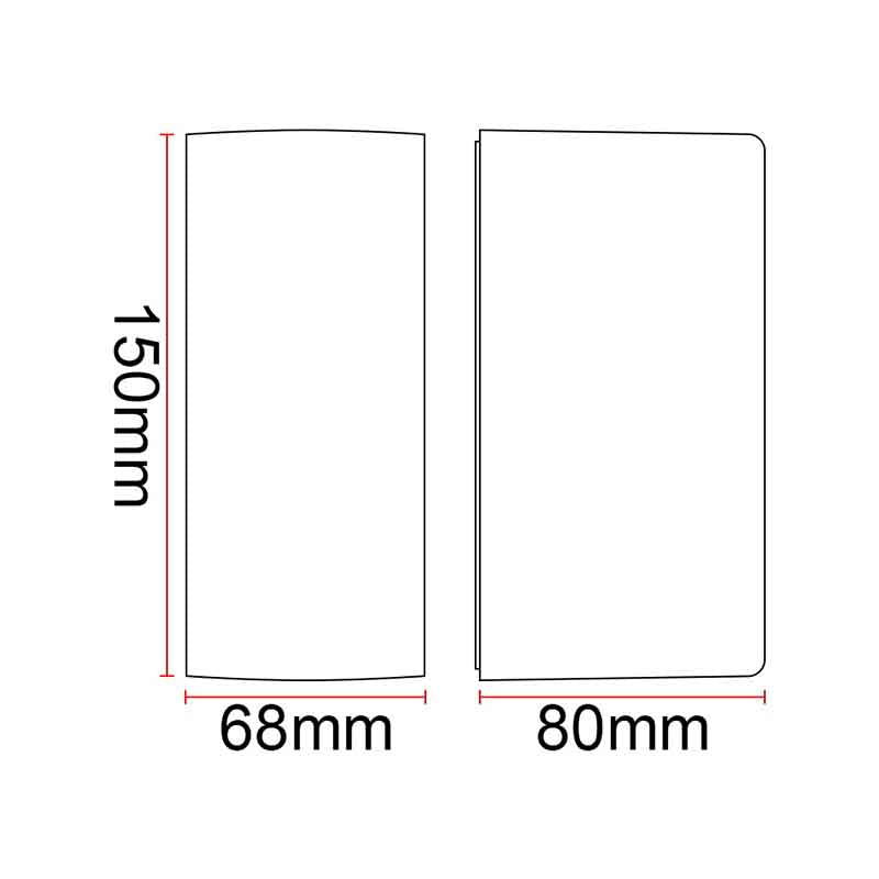 Applique murale extérieure LED KAZATUN CYL DH – double éclairage, 10 W – vue 5