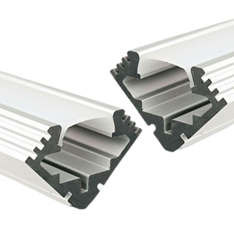 Profilé aluminium pour ruban LED LSP19-09 – vue 1