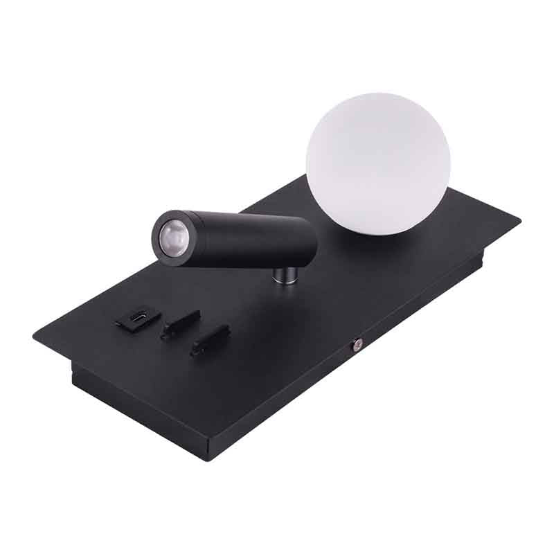 Liseuse murale LED KAZABED ALUK40 – USB, 6 W – vue 4