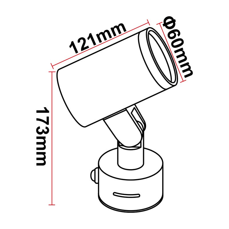 Spot de jardin LED KAZALAWN F22/23 – pour pelouse – vue 2